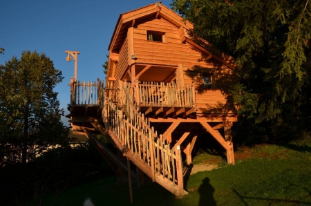Image principale CABANE PERCHéE DE L'ORéE DES BORNES