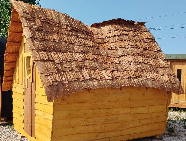 Image constructeur insolite Cabane Mini Enchantée 4.9m2 jaune