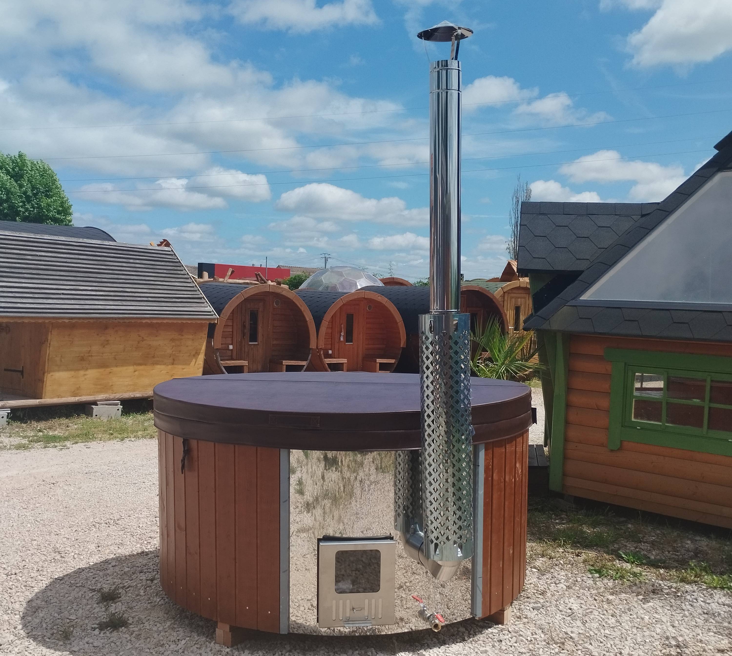 Image constructeur insolite Bain finlandais Deluxe 180