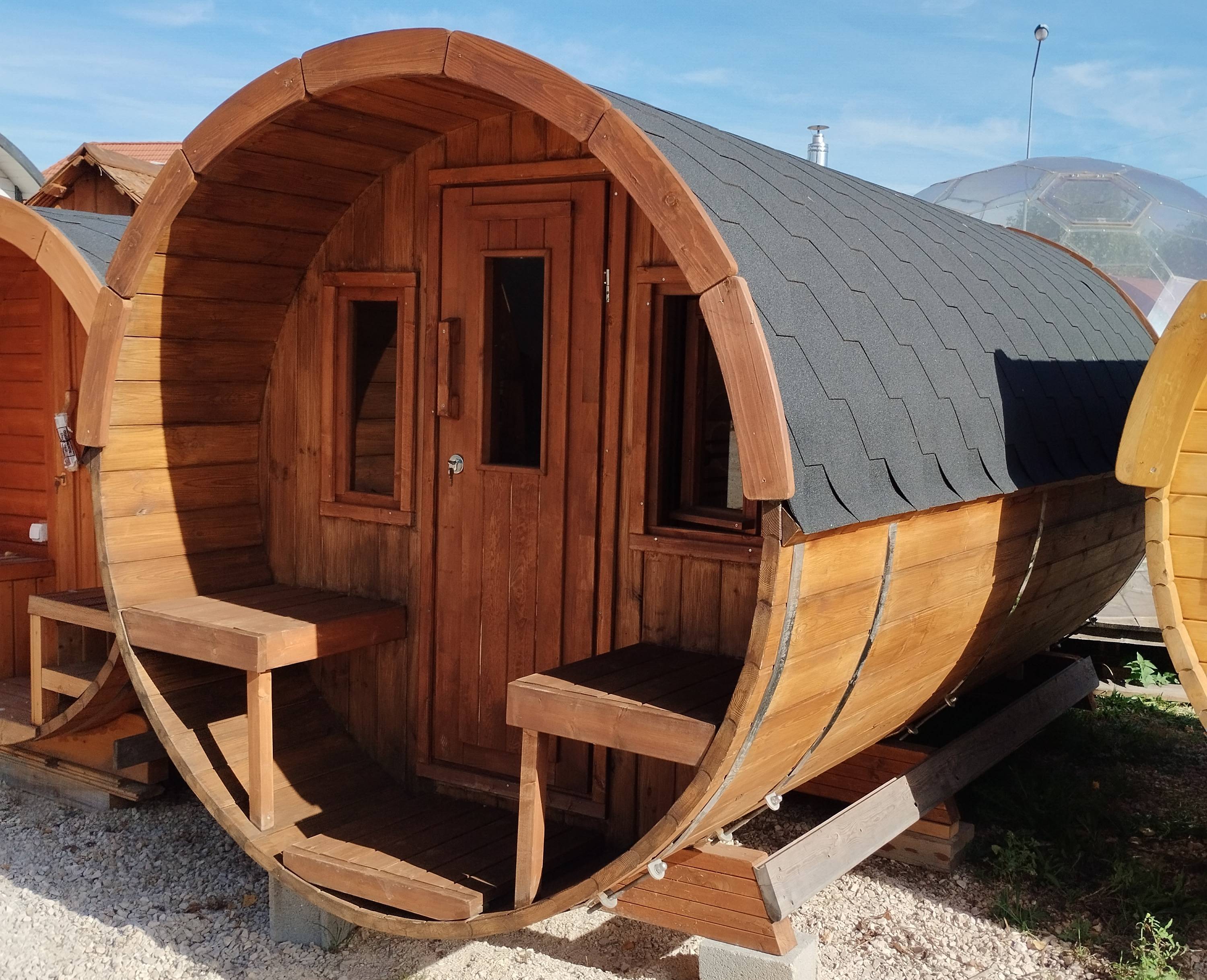 Image constructeur insolite Tonneau Sauna 400