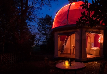 Image hebergement insolite WIGWAM PERCHÉ SPA PRIVATIF