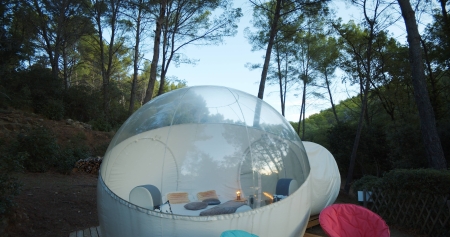 Image hebergement insolite BULLE LIBERTY