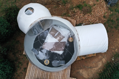 Image hebergement insolite BULLE LIBERTY