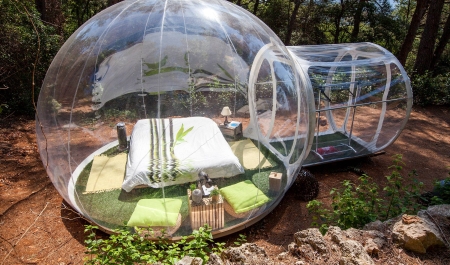 Image hebergement insolite BULLE INFINITY