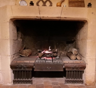 Image hebergement insolite HISTOIRE, TROGLO, ENTRE LOIRE ET VIGNES, AU COIN DU FEU