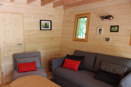Image hebergement insolite LA CABANE FÉERIQUE SPA