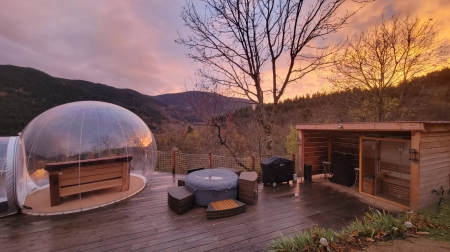 Image hebergement insolite BULLE D'ARDÈCHE