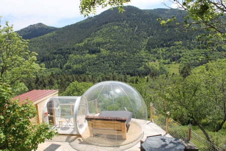 Image hebergement insolite BULLE D'ARDÈCHE