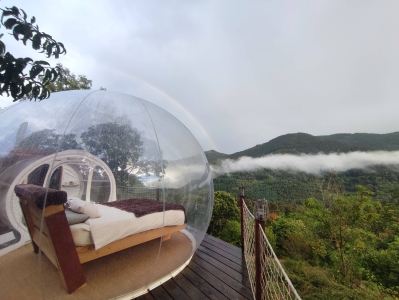 Image hebergement insolite BULLE D'ARDÈCHE