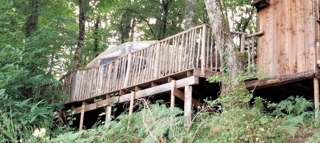 Image hebergement insolite LA CABANE DE LA SÉLÉNÉ