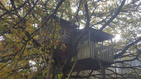 Image hebergement insolite LA CABANE DE LA PEYRADE