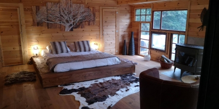 Image hebergement insolite LA CABANE FOREST COCOON & SPA