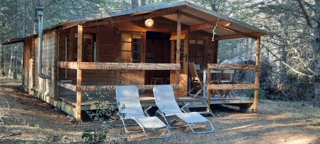 Image hebergement insolite L'ECOLODGE DES BOIS