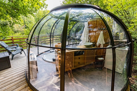 Image hebergement insolite LODGE STELLA & SPA
