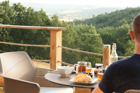 Image hebergement insolite LE TERRIER & SPA - DOMAINE LANGELET