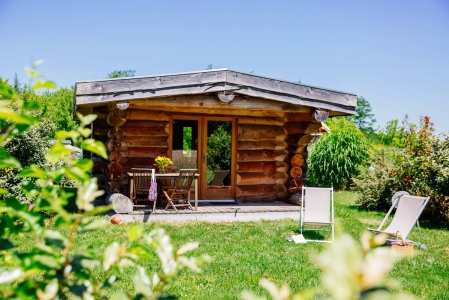 Image hebergement insolite CABANE DE TRAPPEUR