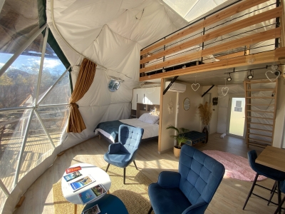 Image hebergement insolite BULLE L’ESCALE COCOONING 