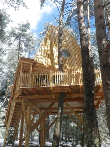 Image hebergement insolite CABANE DE LUXE LA BIEN HÊTRE