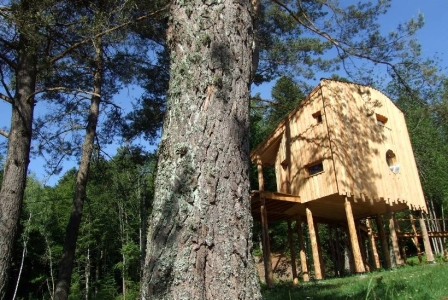 Image hebergement insolite CABANE DE LUXE L'AVANCÉE NATURE