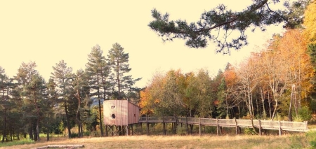 Image hebergement insolite CABANE DE LUXE L'AVANCÉE NATURE