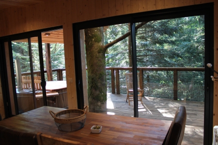 Image hebergement insolite CABANE DE LUXE FORÊT