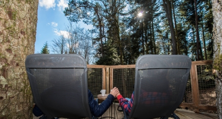 Image hebergement insolite CABANE DE LUXE LES 2 SAPINS