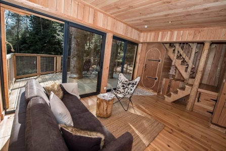 Image hebergement insolite CABANE DE LUXE LES 2 SAPINS
