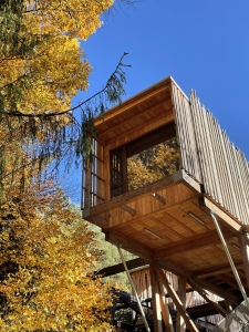 Image hebergement insolite CABANE DE LUXE FORÊT