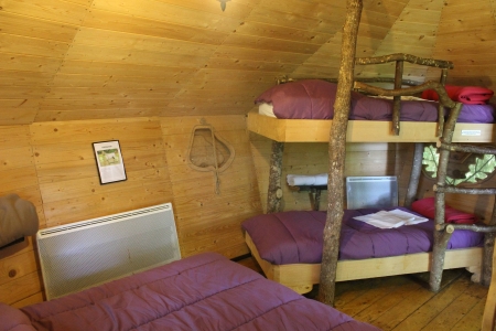 Image hebergement insolite CABANE DANS LES ARBRES (4 PERSONNES)