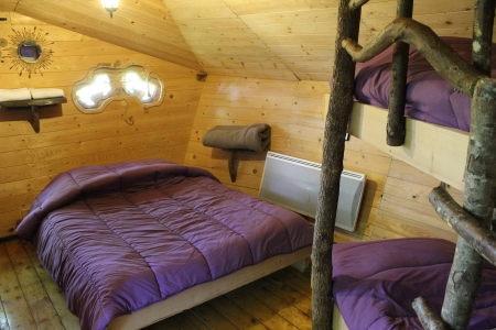 Image hebergement insolite CABANE DANS LES ARBRES (4 PERSONNES)