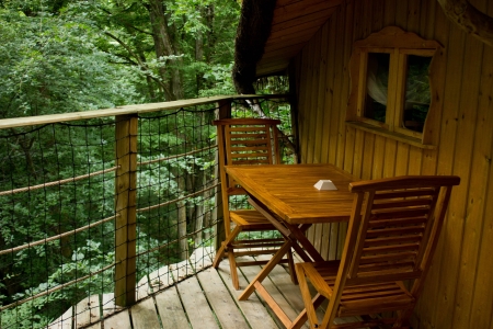 Image hebergement insolite CABANE DE LA CANOPÉE (3 PERSONNES)