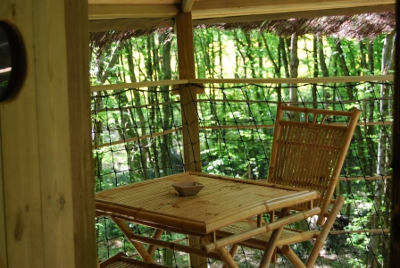 Image hebergement insolite CABANE DE LA HULOTTE (2 PERSONNES)