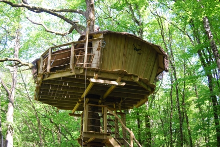 Image hebergement insolite CABANE DES ROBINSONS (2 PERSONNES)
