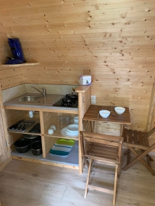 Image hebergement insolite POD AVEC SALLE DE BAIN POUR 2 PERSONNES