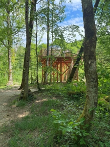 Image hebergement insolite LE GRAND DÔME PERCHÉ SPA