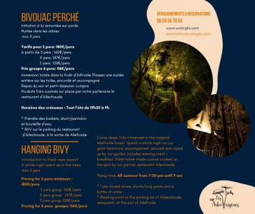 Image hebergement insolite BIVOUACS PERCHÉS
