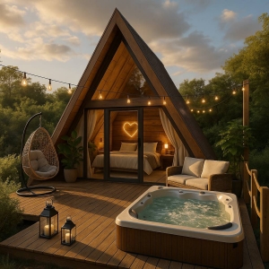 Image hebergement insolite DÔME LOVE COCOON - A-FRAME 