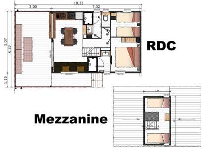 Image hebergement insolite LES CHALETS JACARANDA