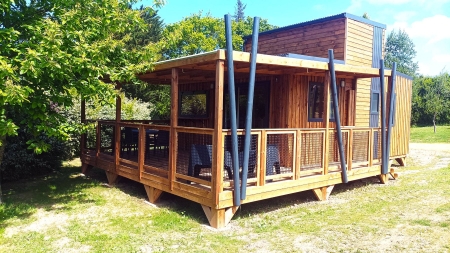 Image hebergement insolite LES CHALETS JACARANDA