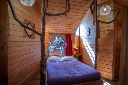 Image hebergement insolite MAISON DANS LES ARBRES (4 PERSONNES)