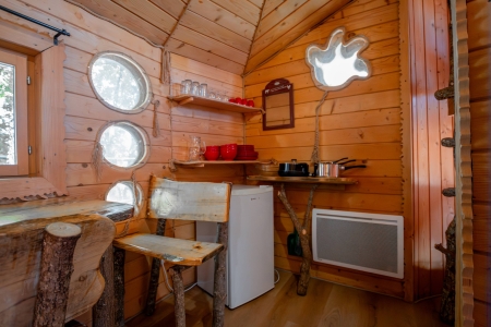 Image hebergement insolite MAISON DANS LES ARBRES (4 PERSONNES)