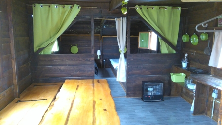 Image hebergement insolite GRANDE CABANE "LE REFUGE"