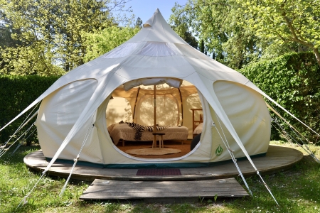 Image hebergement insolite LOTUS BELL TENT