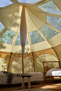 Image hebergement insolite LOTUS BELL TENT