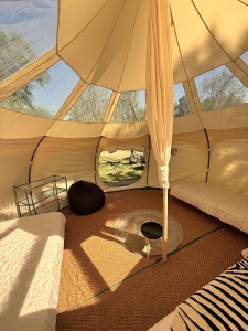Image hebergement insolite LOTUS BELL TENT