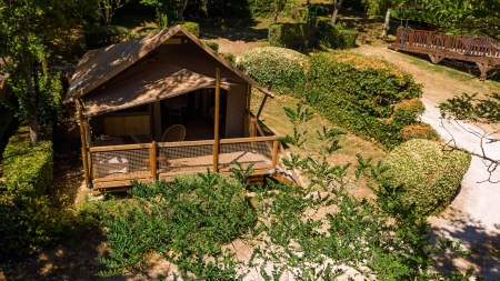 Image hebergement insolite JUNGLE LODGE SUR PILOTIS