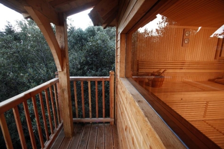 Image hebergement insolite LA CABANE SPA DU FANABREGUE