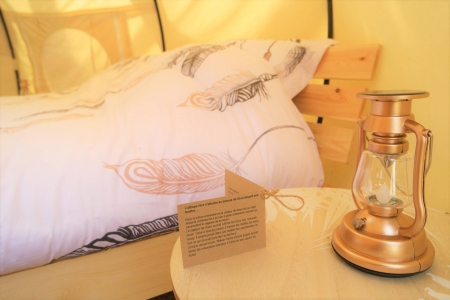 Image hebergement insolite LES CHATAIGNES DU CAMPING LE MOULIN DE LUECH** EN CEVENNES