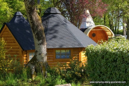 Image hebergement insolite HÉBERGEMENTS ATYPIQUES DU CAMPING DE L'ÉTANG DU PAYS BLANC
