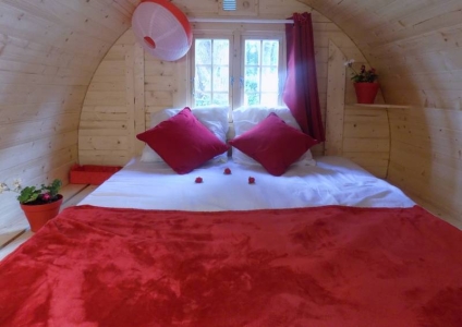 Image hebergement insolite HÉBERGEMENTS ATYPIQUES DU CAMPING DE L'ÉTANG DU PAYS BLANC
